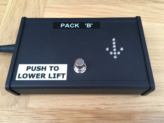 Brian May's Stage Lift 'Panic' Button